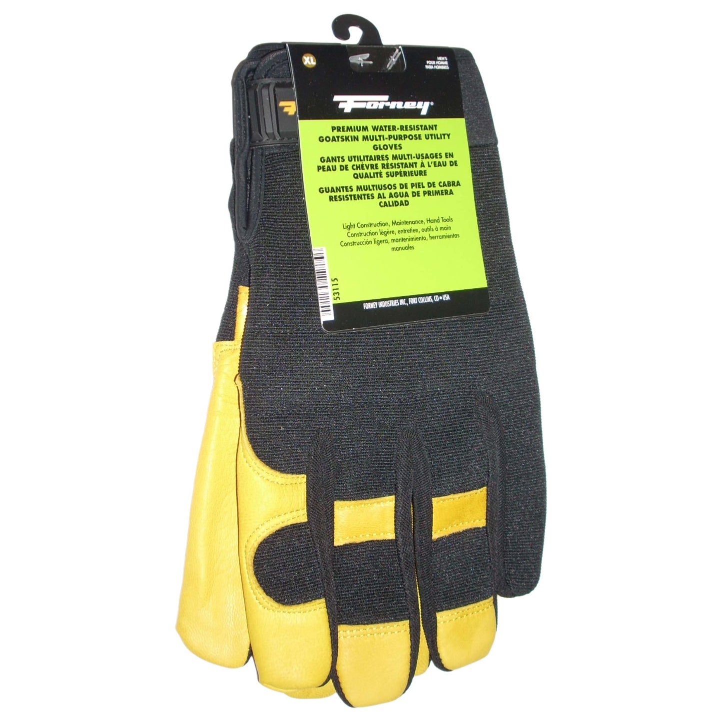 Forney Hydra-Lock Utility Goatskin Work Gloves