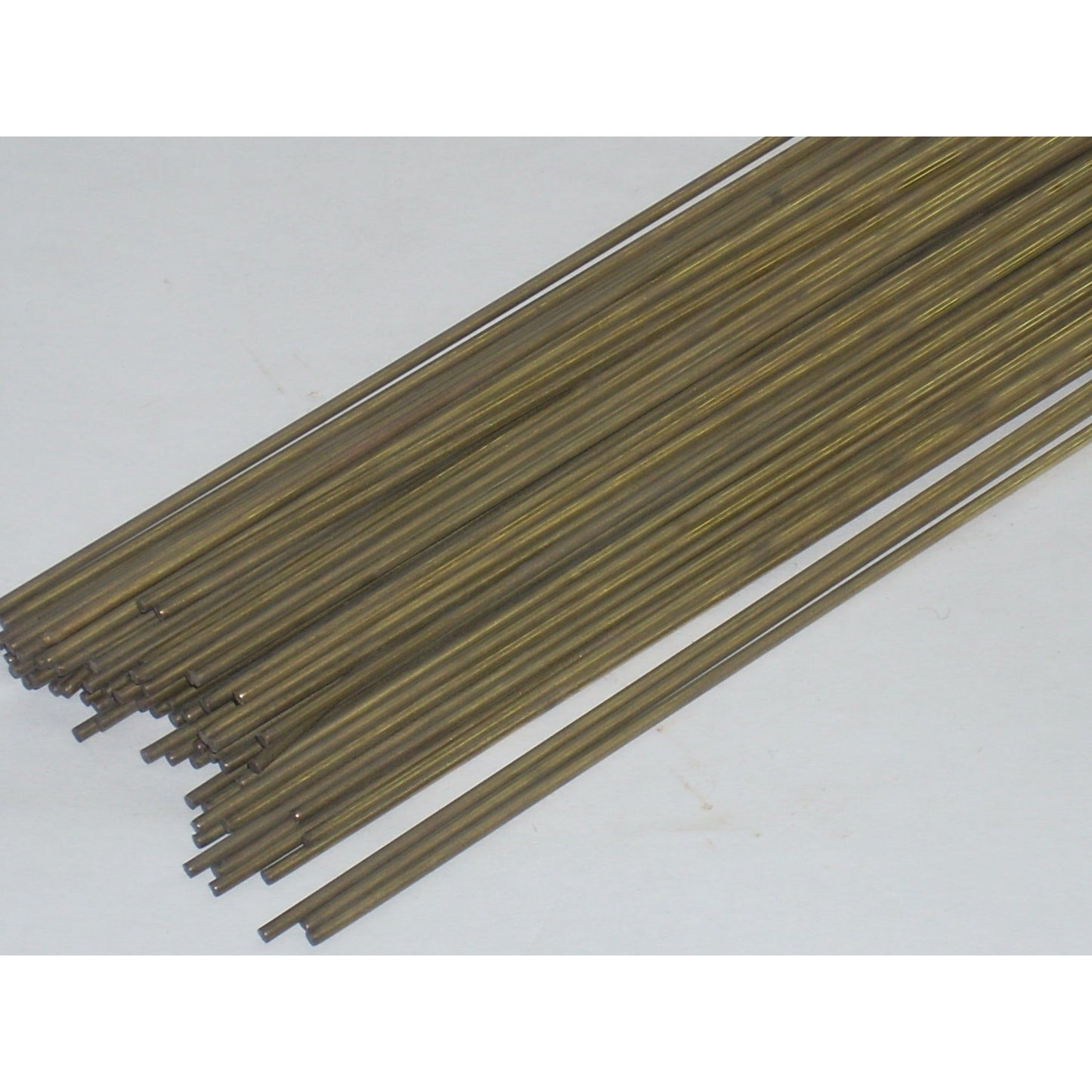 Low Fuming Bronze Bare Gas Brazing Rods 1/16 x 36 - 2.32 lbs