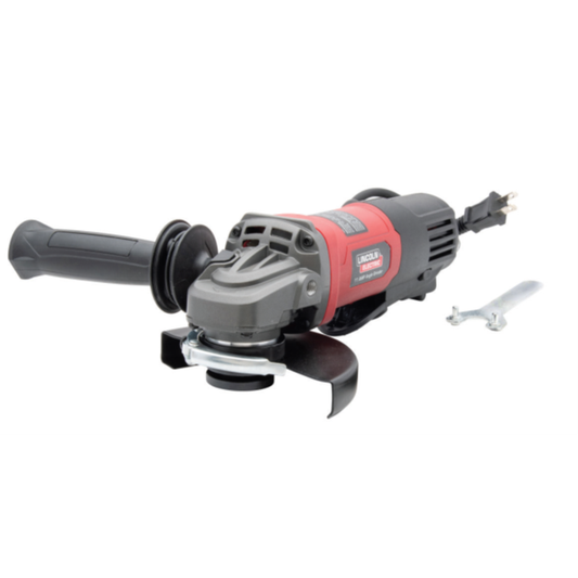 Lincoln 4 1/2" Angle Grinder w Padde Switch 11 Amp