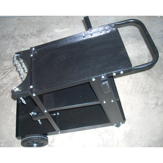 Deluxe Steel V3 Mig Welding Cart for Mig Tig Plasma Machine Fits Welder & Tank