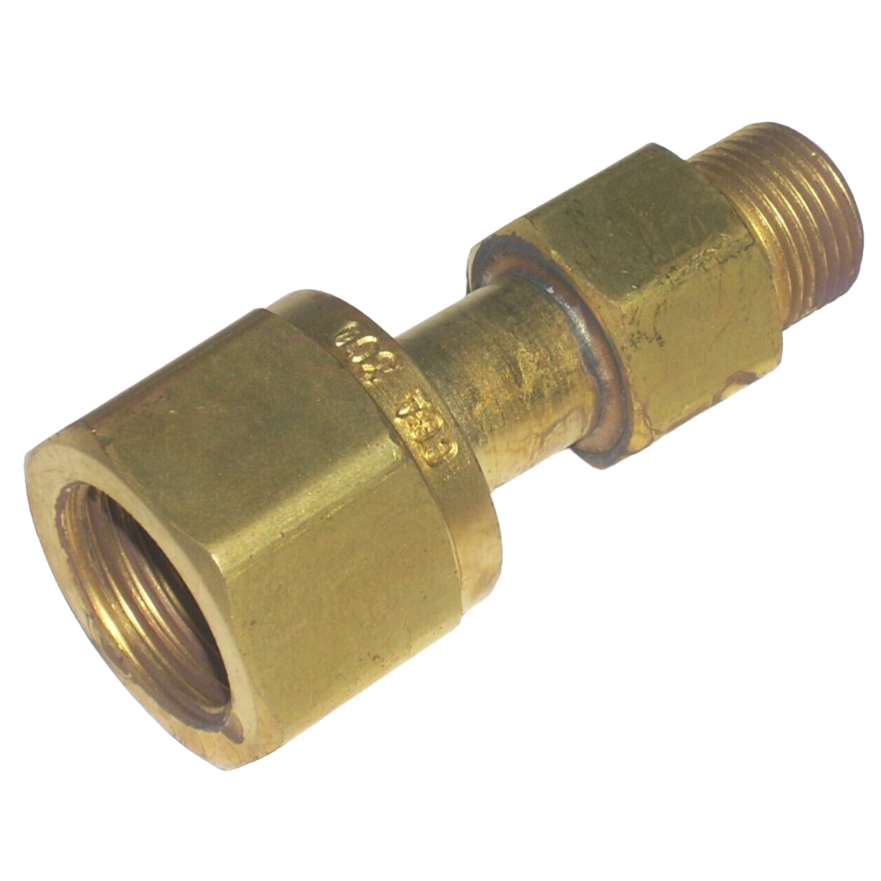 Western 304 Acetylene Adaptor CGA 300 Commercial Tank to CGA 200 MC Regulator