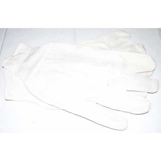 White Cotton Gloves Pair - ATL Welding Supply