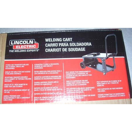 Lincoln Mig Welding Machine Cart - ATL Welding Supply