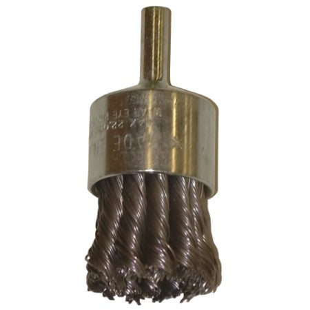 1 x 1/4 End Knot Cup Brush - ATL Welding Supply