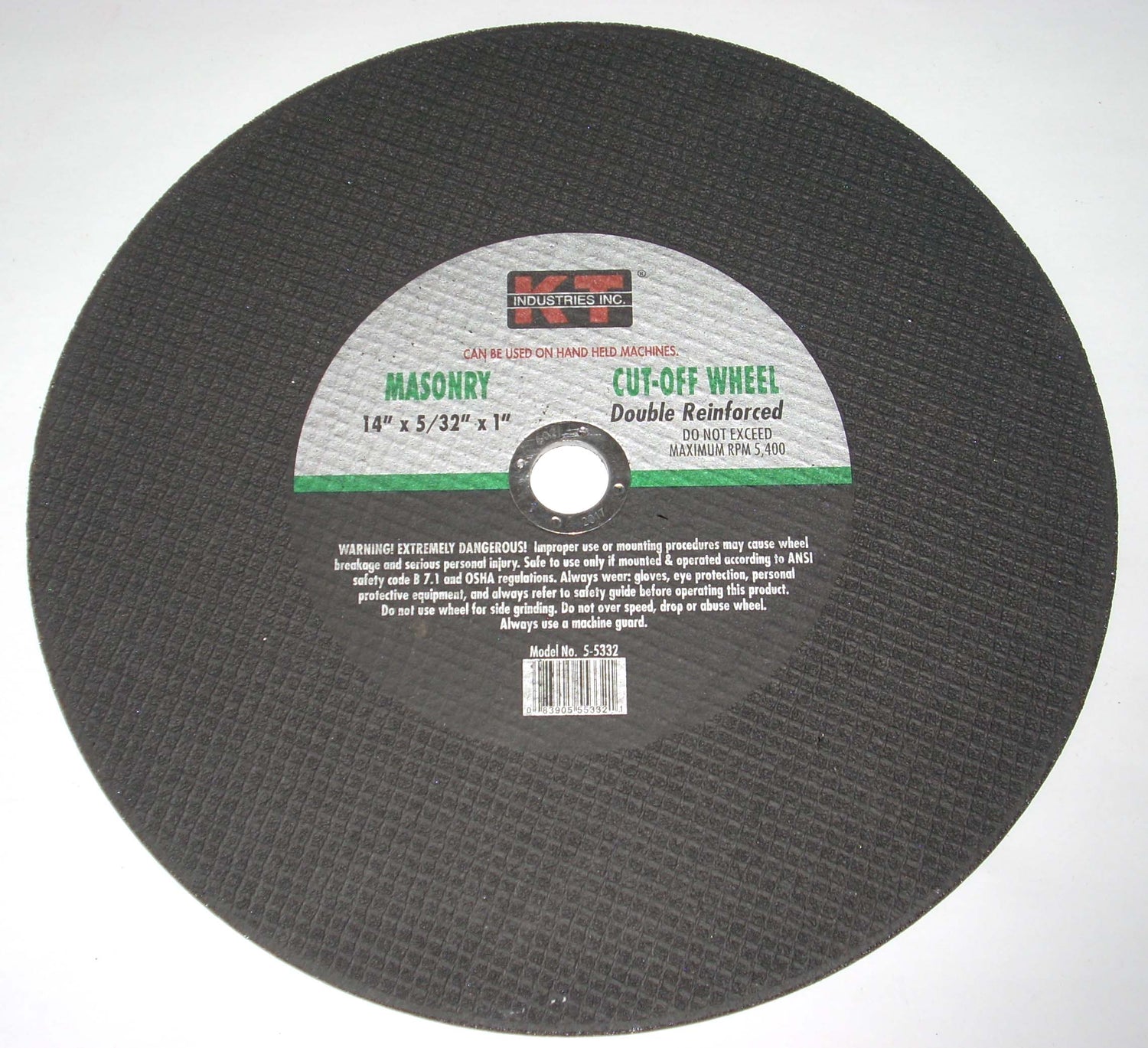 Masonry Cut Off Wheels