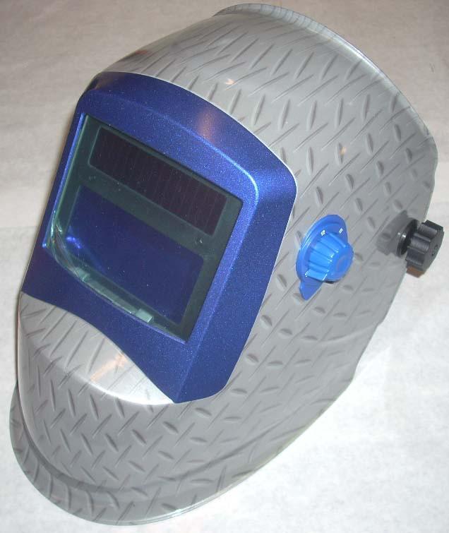 Welding safety equipment darkening helmet