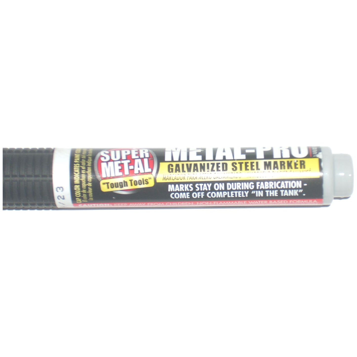 Super Met-al 04042 White Metal Pro Galvanized Steel Paint Marker