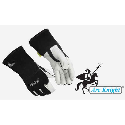 Weldas 10-2020XXXL Arc Knight Mig Welding Gloves White/Black Size 3XL