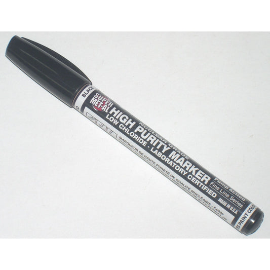 Super Met-al 33404 Black High Purity Fine Line Paint Marker