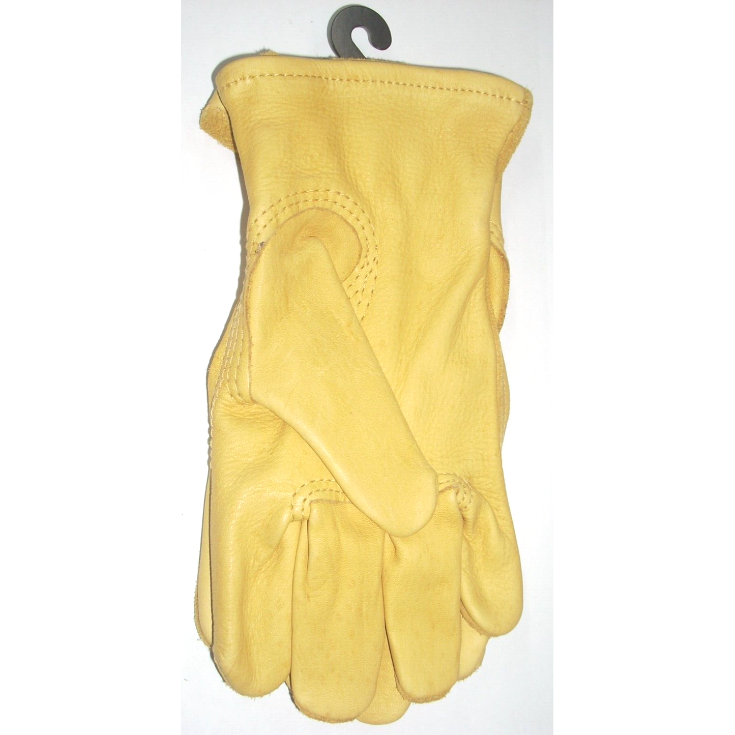 Lambert 3505 Tan Keystone Cowhide Leather Work Gloves Men's Small USA Made