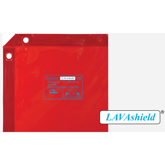 Weldas 55-6468 Orange Low-Visability LAVAshield Welding Screen