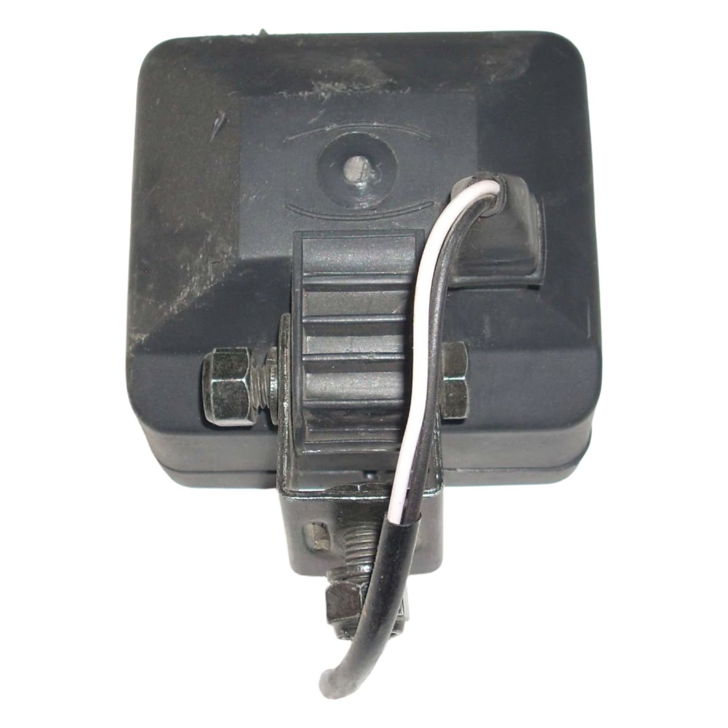 Clear Trailer Light Black Housing 4 x 4 1/2 - Used