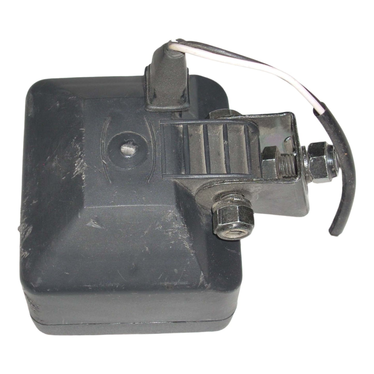 Clear Trailer Light Black Housing 4 x 4 1/2 - Used