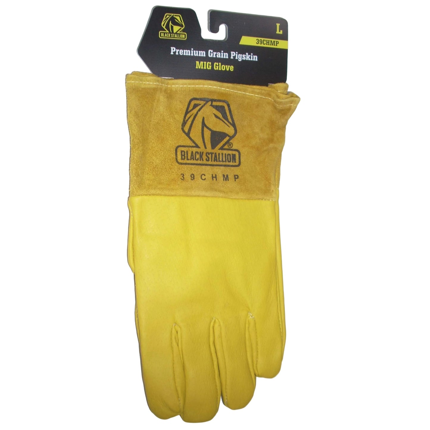Black Stallion 39CHMP Premium Pigskin MIG Glove Large