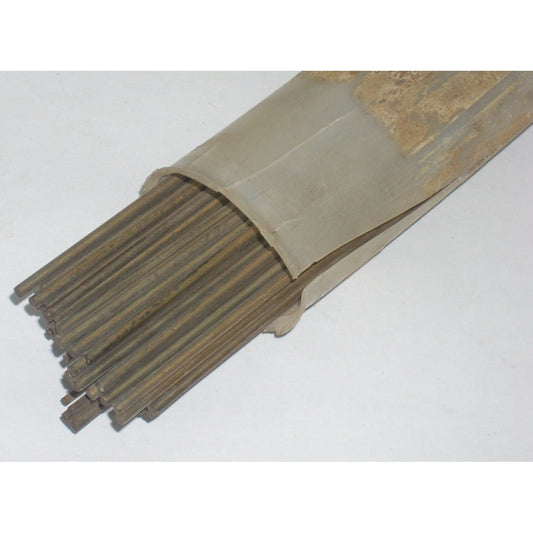 Low Fuming Bronze Bare Brazing Rods Mixed Lot Mostly 3/32 x 36 - 6.75 lb