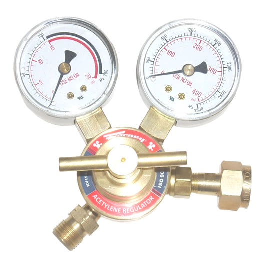 Forney 150-15-200 Acetylene Gas Regulator Fits MC Cylinder