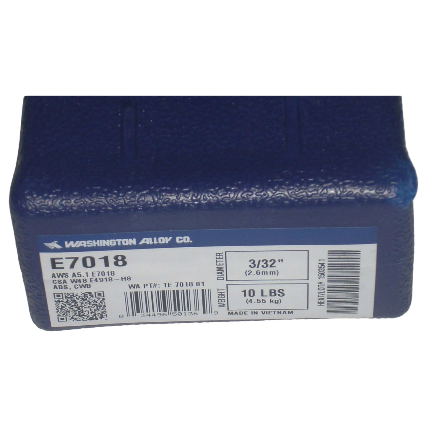 Washington Alloy 7018 Welding Rods 10 lbs