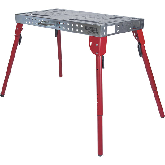 Lincoln K5334-1 Portable Welding Table Folding Workbench 21 x 44 in