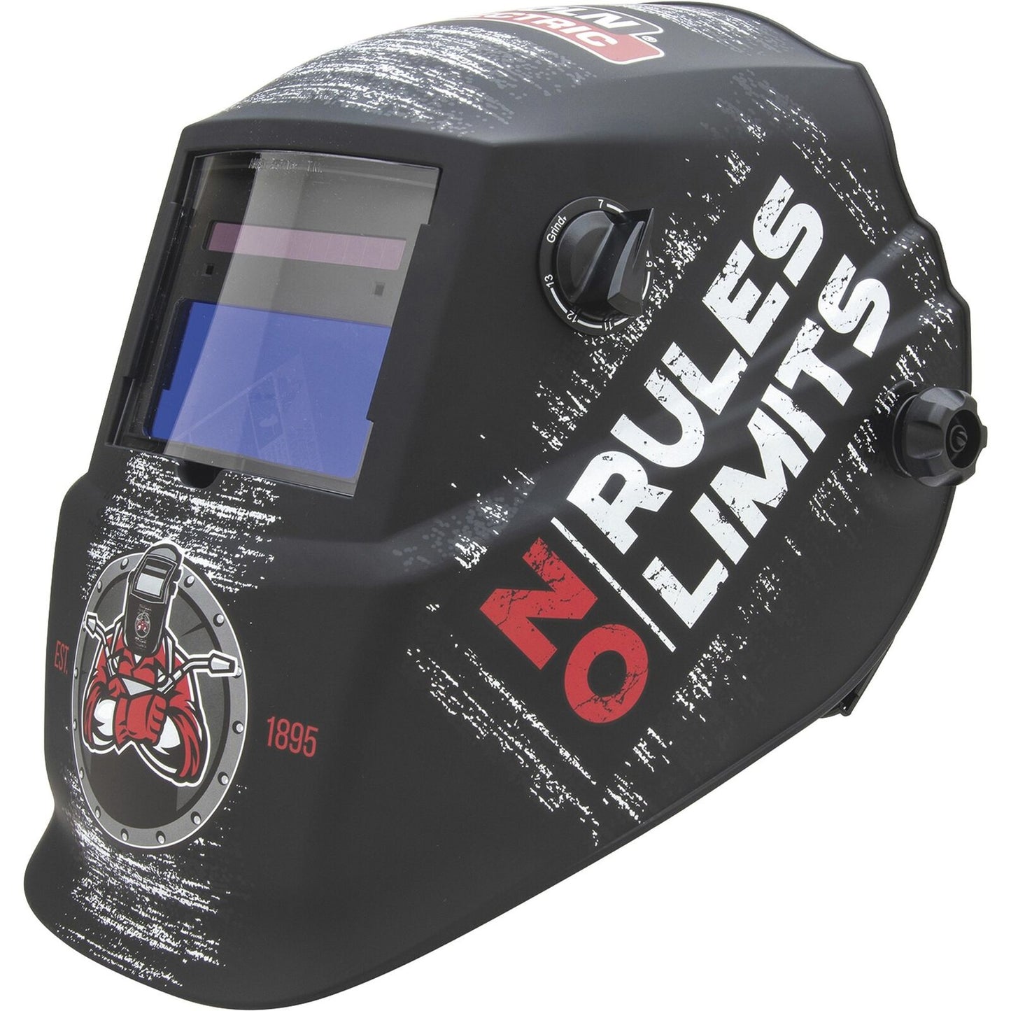 Lincoln "No Rules" Auto Darkening Welding Helmet Variable Shade