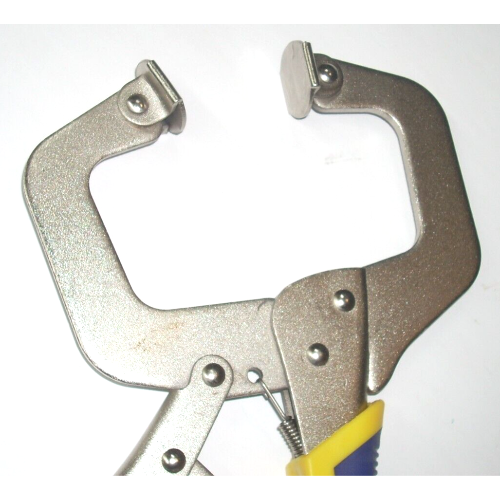 Welding Adjustable Locking Clamp Pliers 11" w Swivel Pad