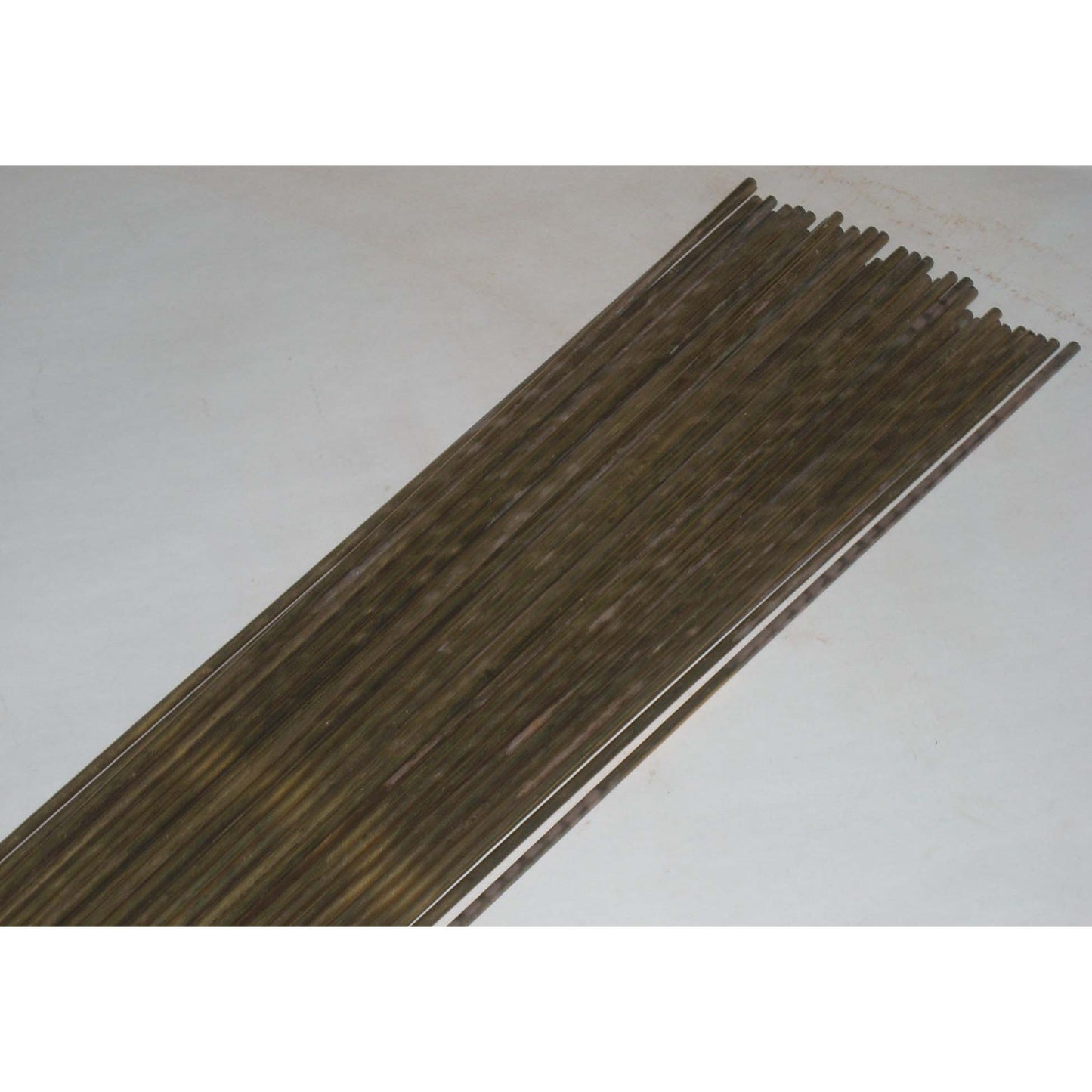 Techniweld Low Fuming Bronze 1/8 x 36 Bare Brazing Rods 6.64 lbs - Old Stock