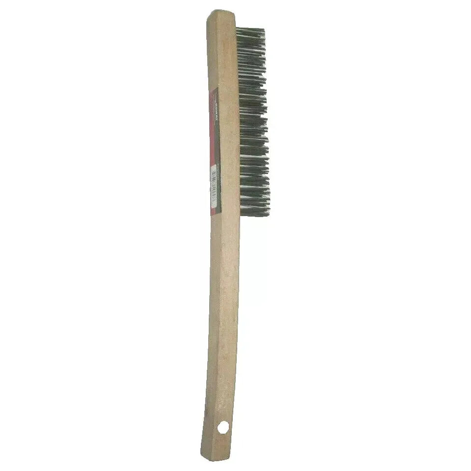Victor Firepower Carbon Steel Wire Brush Wood Handle