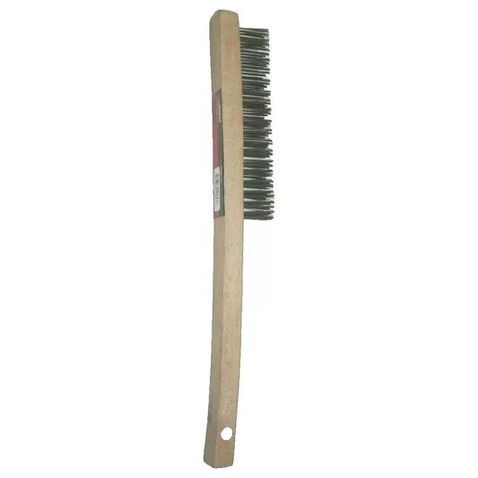 Victor Firepower Carbon Steel Wire Brush Wood Handle
