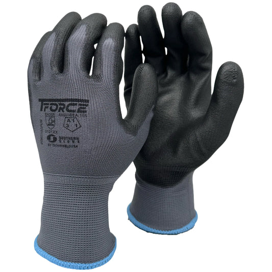 Southern Glove T-Force 13G Polyester Polyurethane Dipped Gloves Dozen
