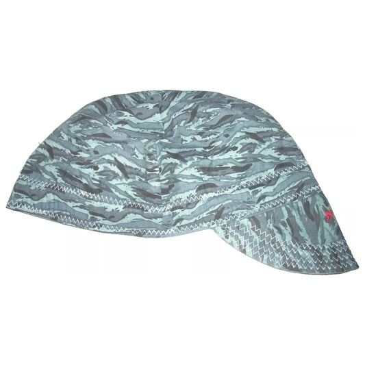 Weldas Welding Cap Gray Camoflage Size 7 1/2