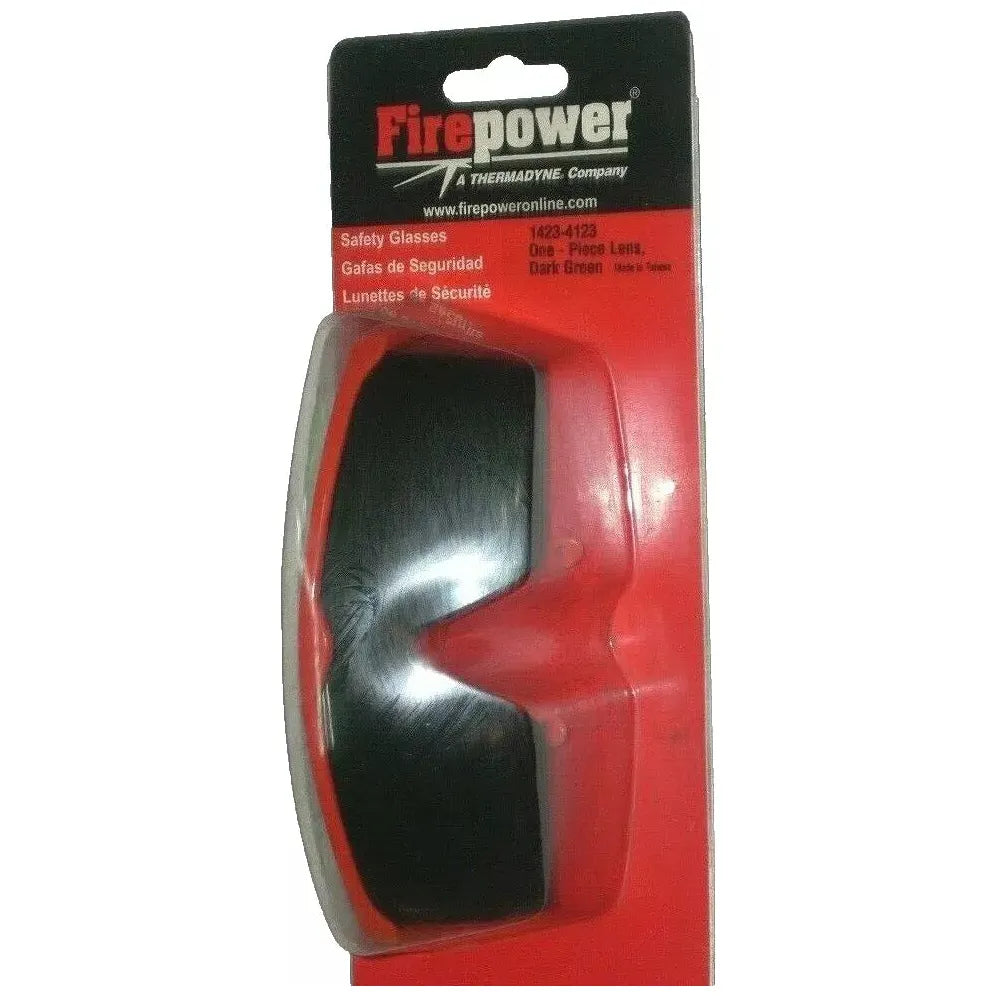 Victor Firepower Dark Safety Glasses Red Frame