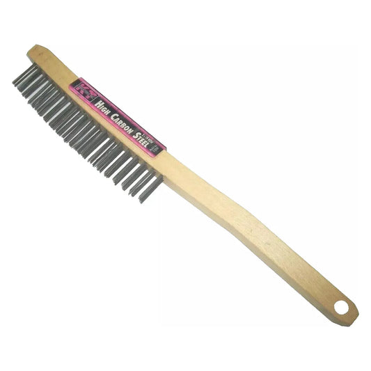 KT Industries 5-2220 High Carbon Steel Wire Brush S Handle