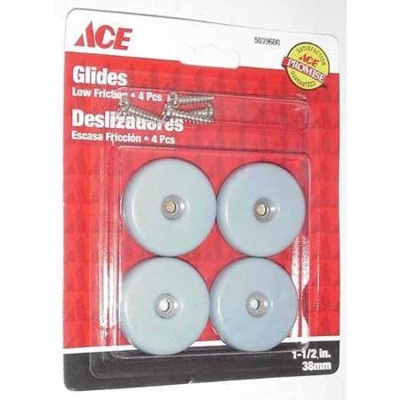 Round Slide Glides 1 1/2" 4pk - ATL Welding Supply