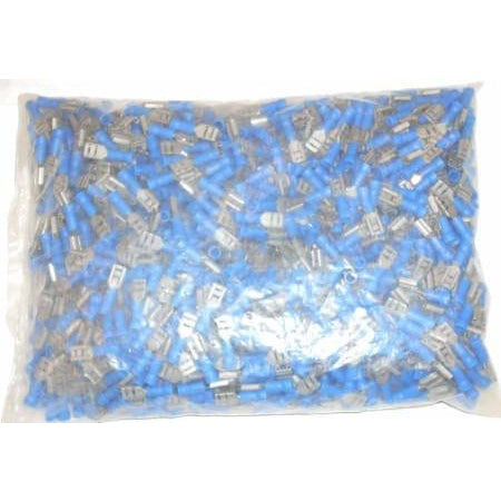1000pc Blue Push On Wire Connector - ATL Welding Supply