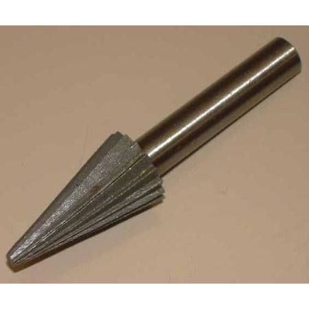 1/2 x 7/8 Pointed 14 Degree Angle Rotary File Burr - ATL Welding Supply
