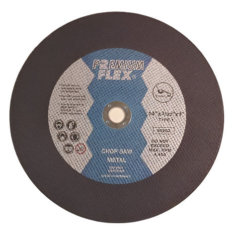 Premium Flex 14 x 3/32 x 1 Chopsaw Wheels (10 box) - ATL Welding Supply
