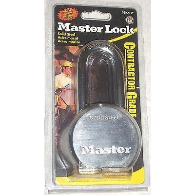 Master Lock Solid Steel 930DLHPF Padlock 2" Shank New - ATL Welding Supply