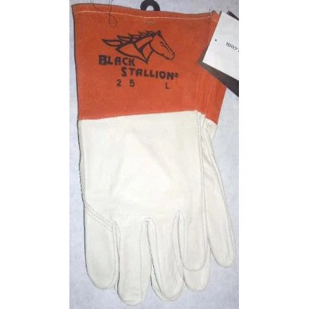 Black Stallion 25L Mig Welding Gloves Size Large - ATL Welding Supply