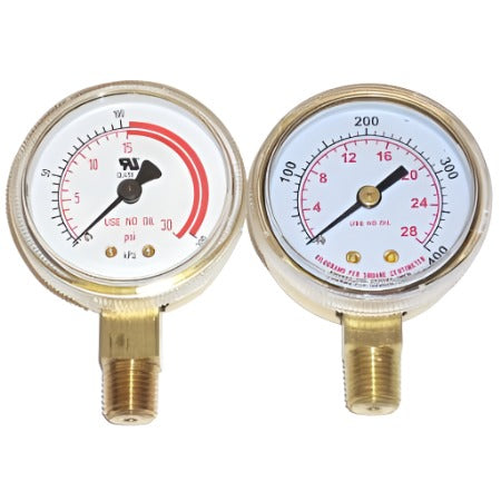 2" Acetylene Regulator Gauge Set - ATL Welding Supply