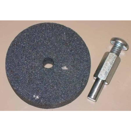 2 x 1/2 x 3/8 Round Drill Mounted Grinding Wheel - ATL Welding Supply
