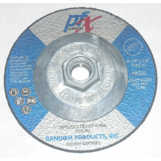 Premium Flex 4 1/2 x 1/8 x 5/8-11 Pipeline (10 box)