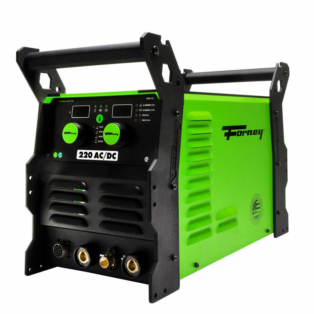 Forney 220 AC/DC Tig Welding Machine 50 Amp 220V Amptrol Tig Torch Reconditioned