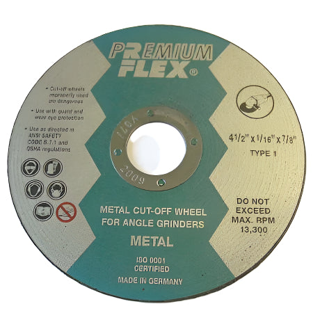 Premium Flex 4 1/2 x 1/16 x 7/8 (25 box) - ATL Welding Supply