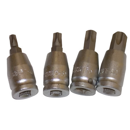 4pc Olympia 3/8" Star Driver Torx Bit Set - ATL Welding Supply