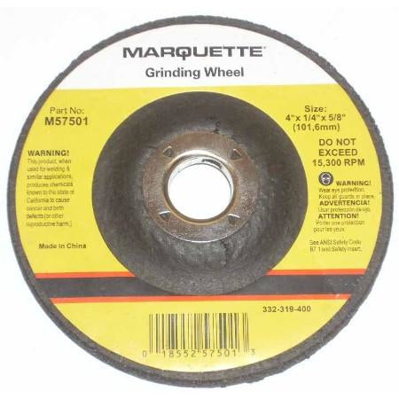Marquette 4 x 1/4 x 5/8 Grinding Wheels 25/pk - ATL Welding Supply