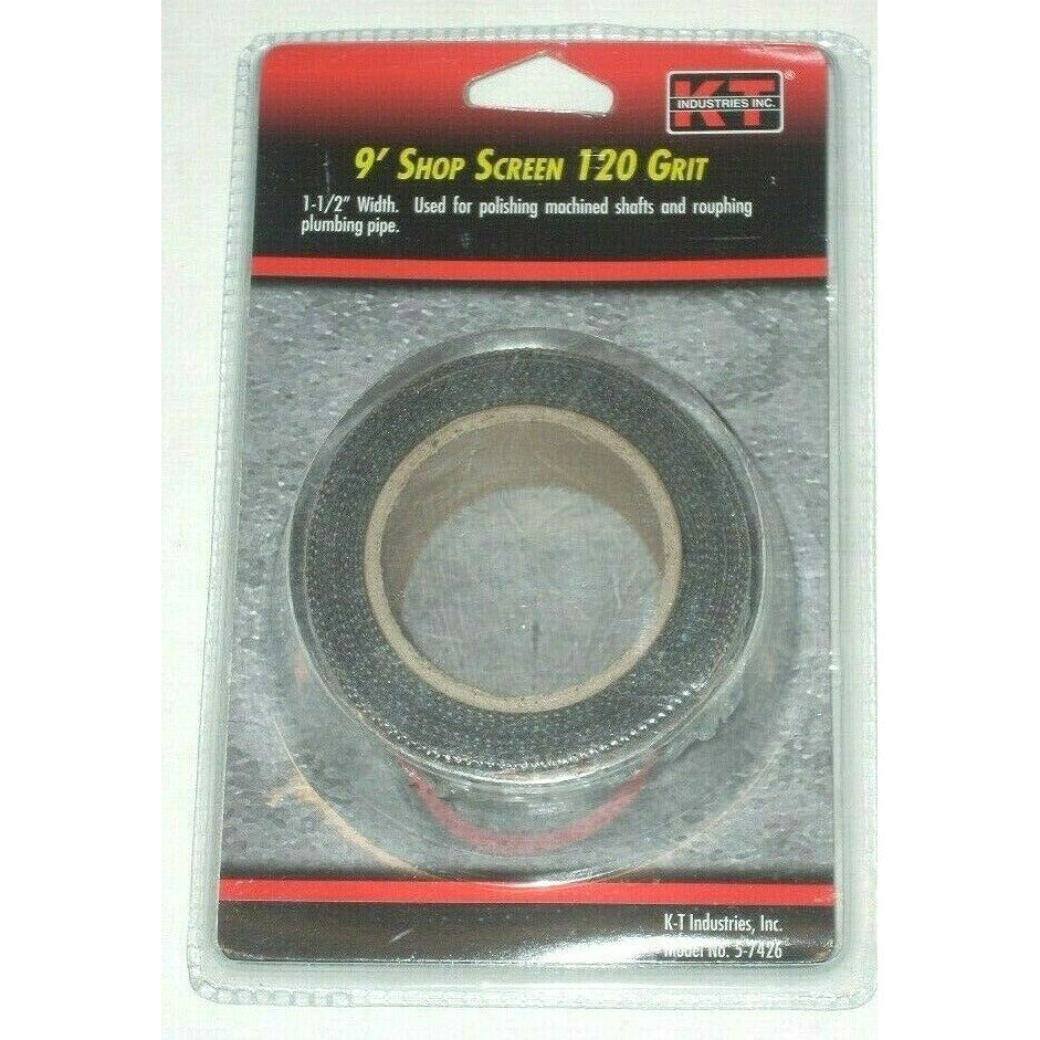KT Industries 5-7426 9' Shop Screen 120 G 1 1/2" Wide
