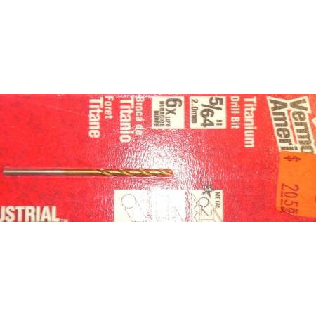 Vermont 5/64 Titanium Drill Bits - ATL Welding Supply