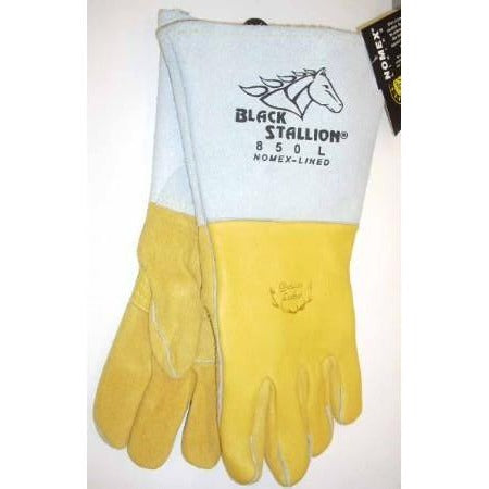 Black Stallion 850L Premium Welding Gloves Large - ATL Welding Supply