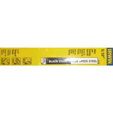 Irwin 9/16 Silver & Deming Drill Bits - ATL Welding Supply