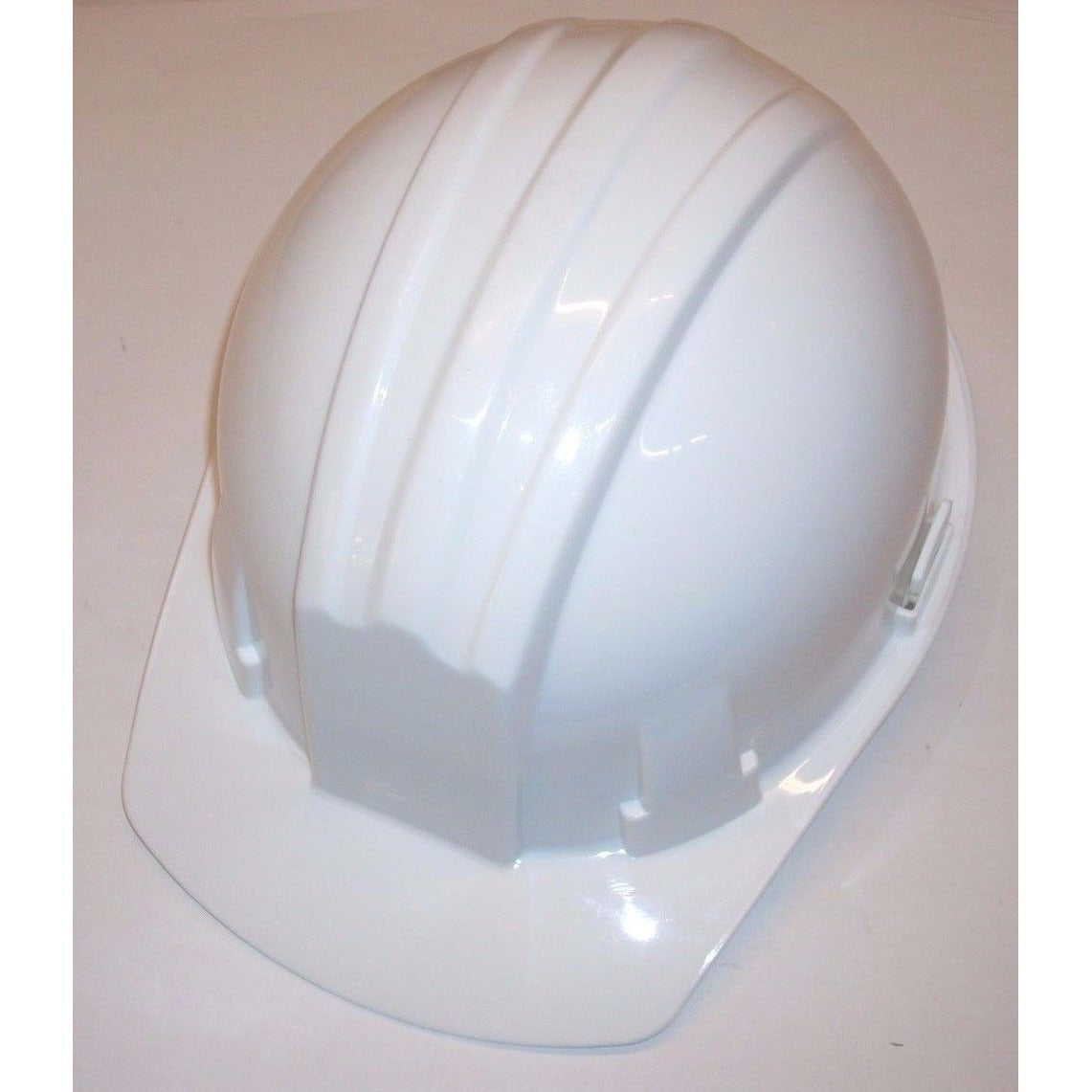 White Cap style Hard Hat 4 Point Suspension Adjustable Ratchet Headgear & Strap - ATL Welding Supply