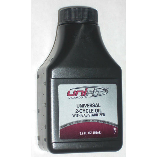 Unifit 74-9008 Universal 2-Cycle Engine Oil with Gas Stabilizer 3.2 oz